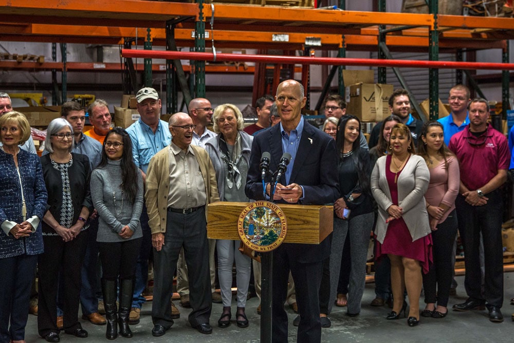Featured image for “Cox Fire Welcomes FL Governor Rick Scott”