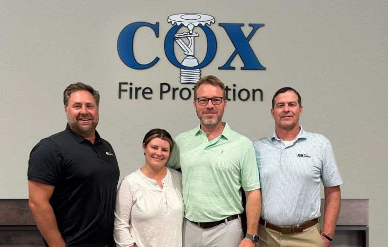 Featured image for “Cox Fire Protection to Continue Legacy of Excellence Under Pye-Barker Fire & Safety”